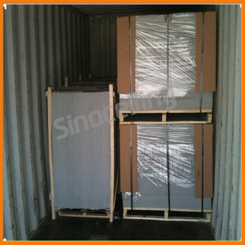 loading of fiber cement board