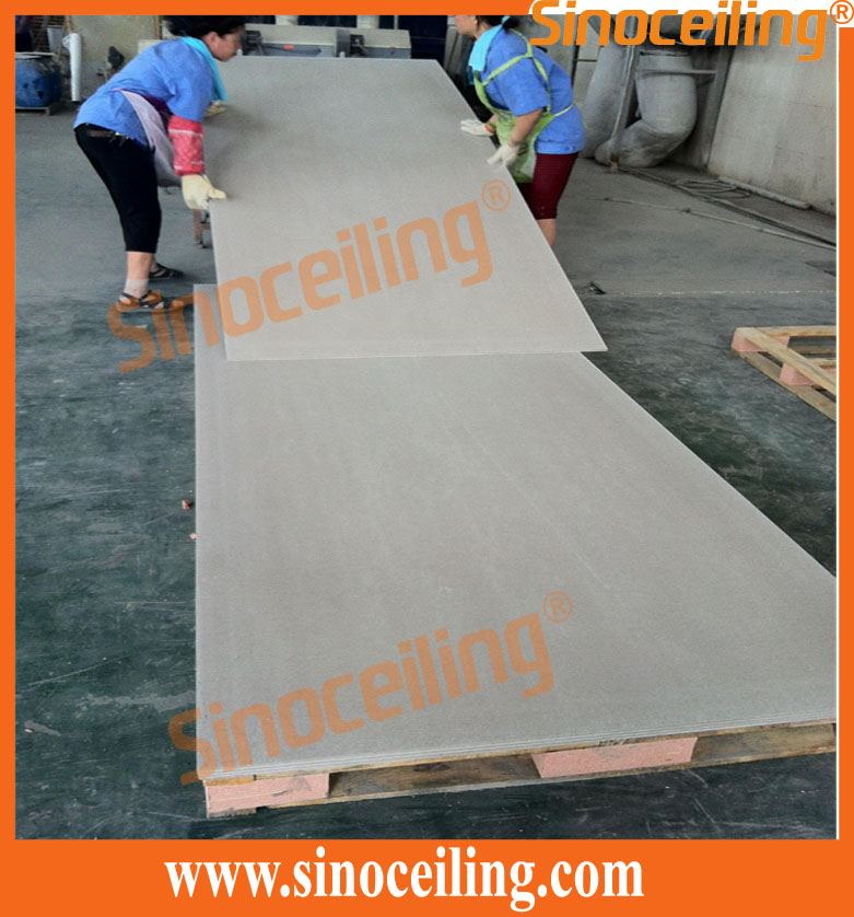 production of cement board