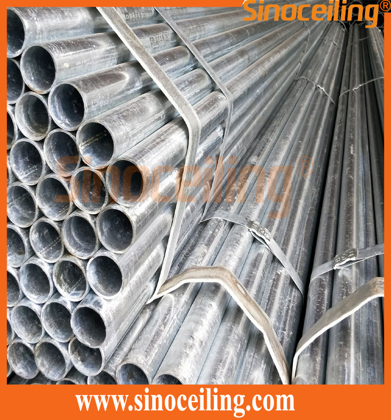 galvanized seamless steel tube